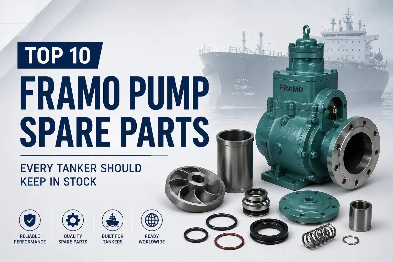 Top 10 Framo Pump Spare Parts Every Tanker Should Keep In Stock